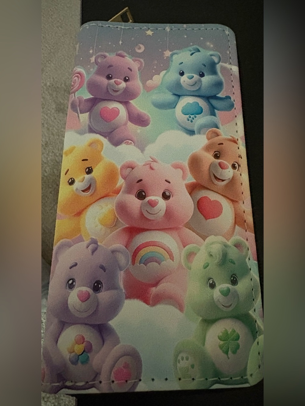 Colorful Care Bears Wallet - Pastel Multicolor